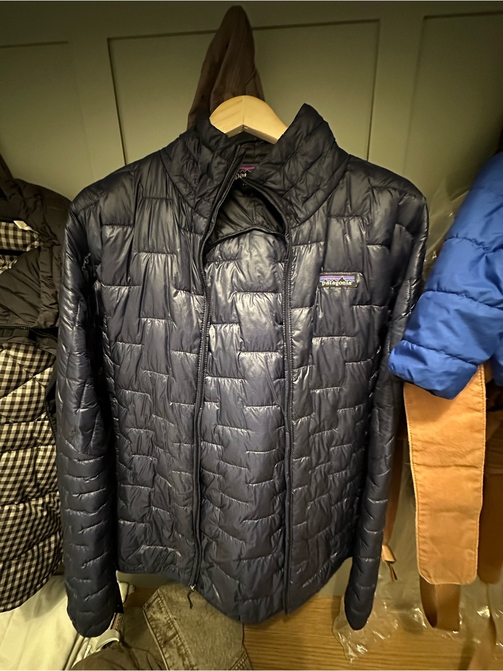 Women’s Navy Nano Puff Jacket